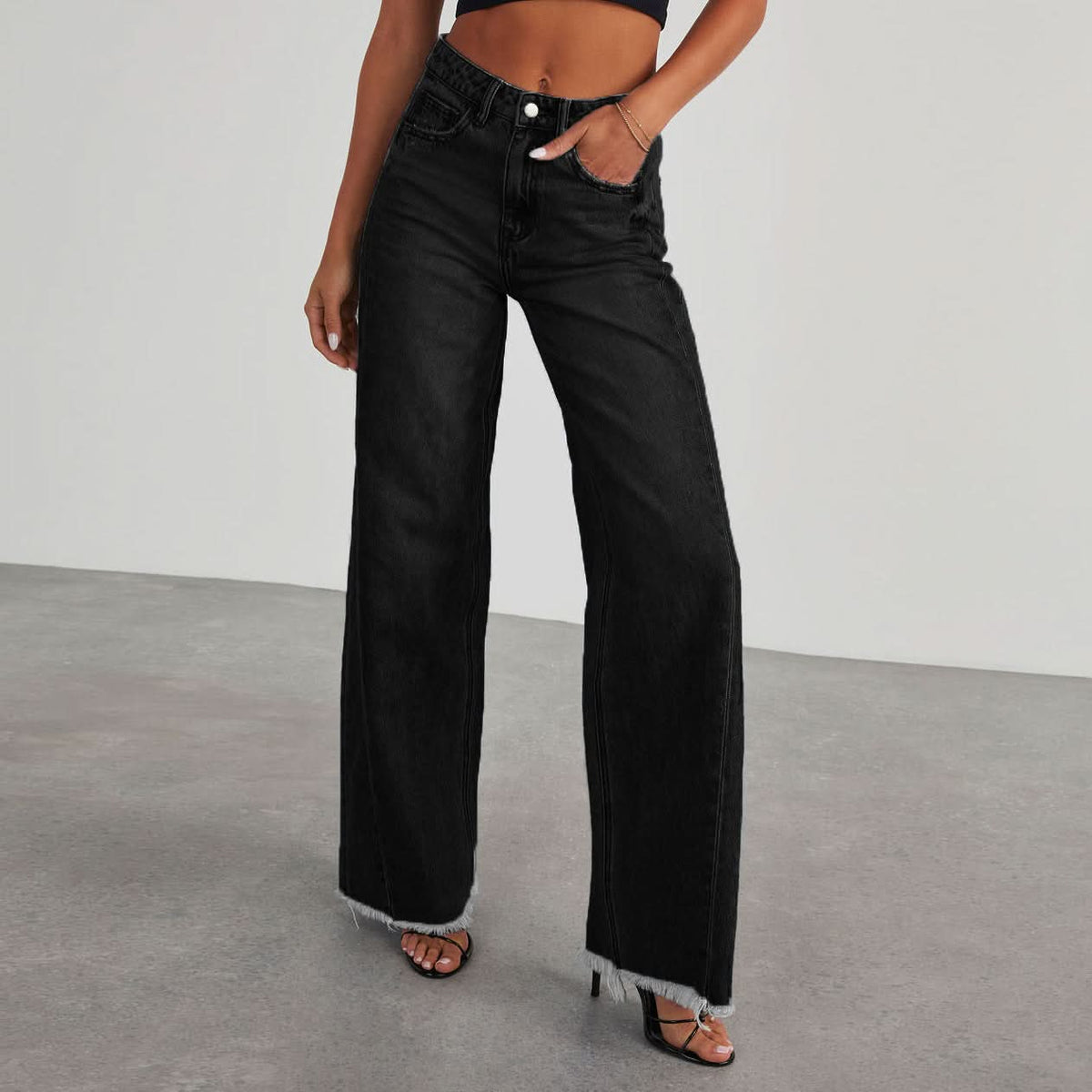 Brooklyn Frayed Jeans