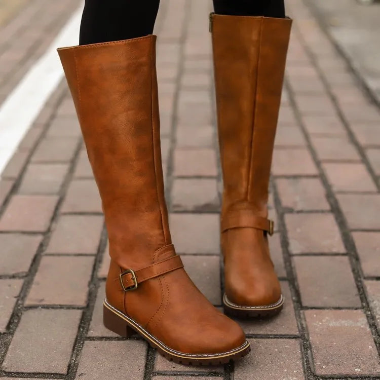 Chelsea Knee-High Boots