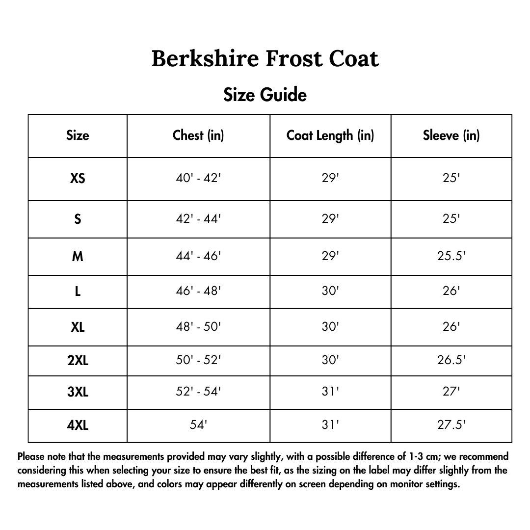 Berkshire Frost Coat