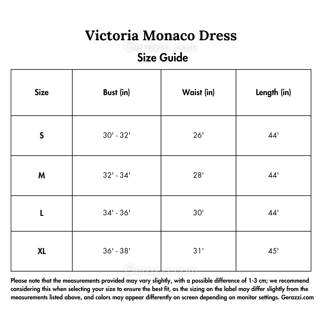 Victoria Monaco Dress