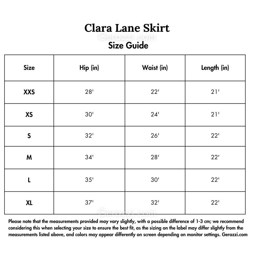 Clara Lane Skirt