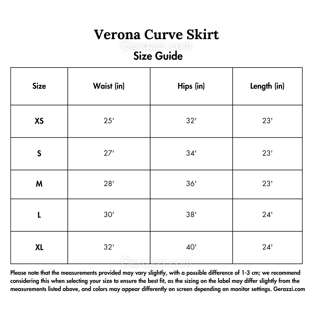 Verona Curve Skirt