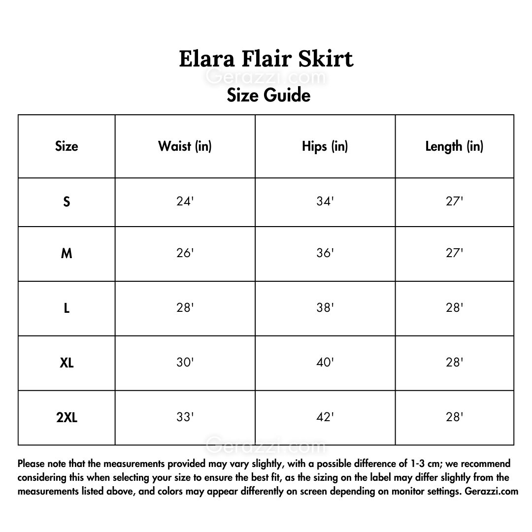 Elara Flair Skirt