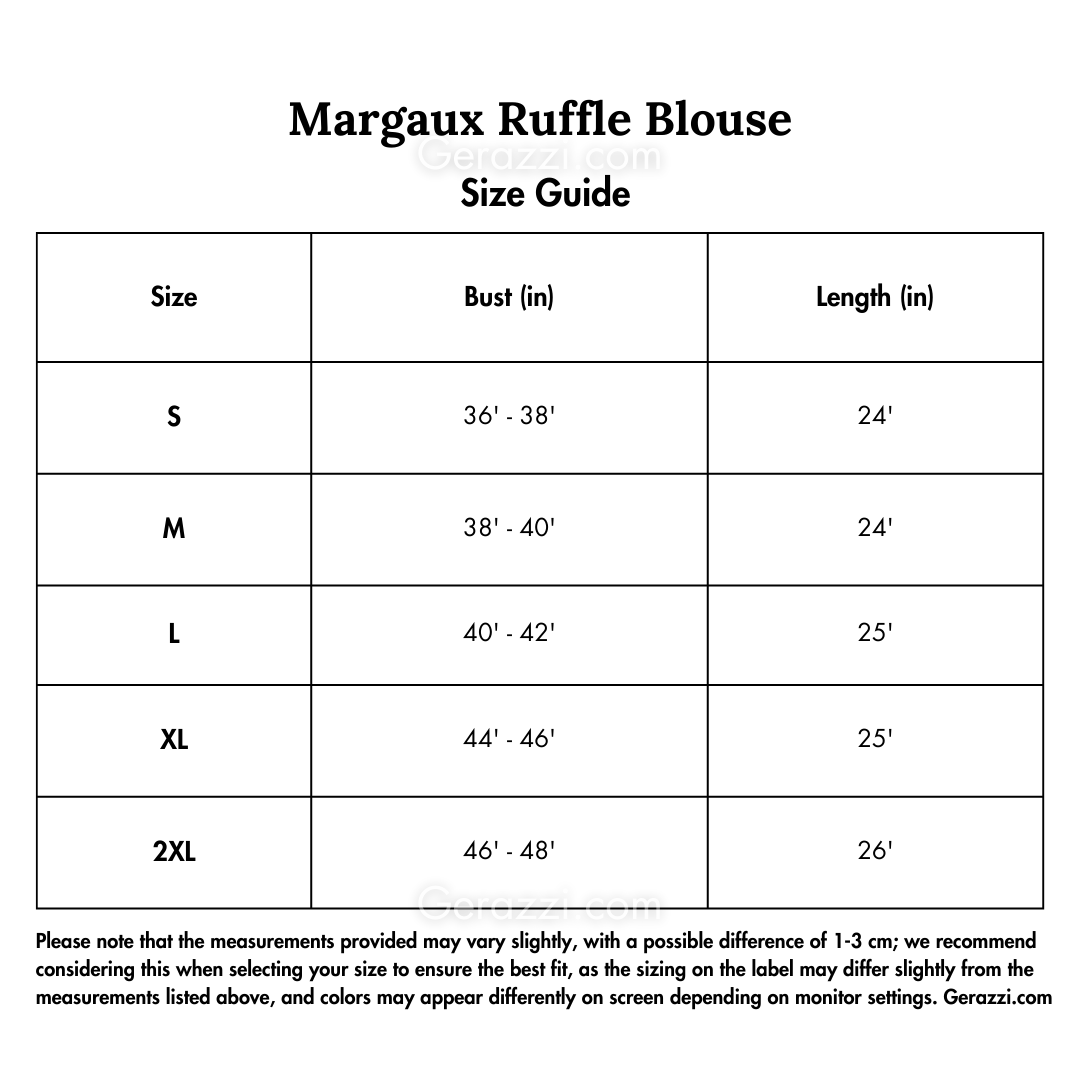 Margaux Ruffle Blouse