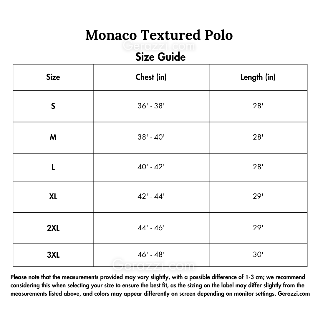 Monaco Textured Polo