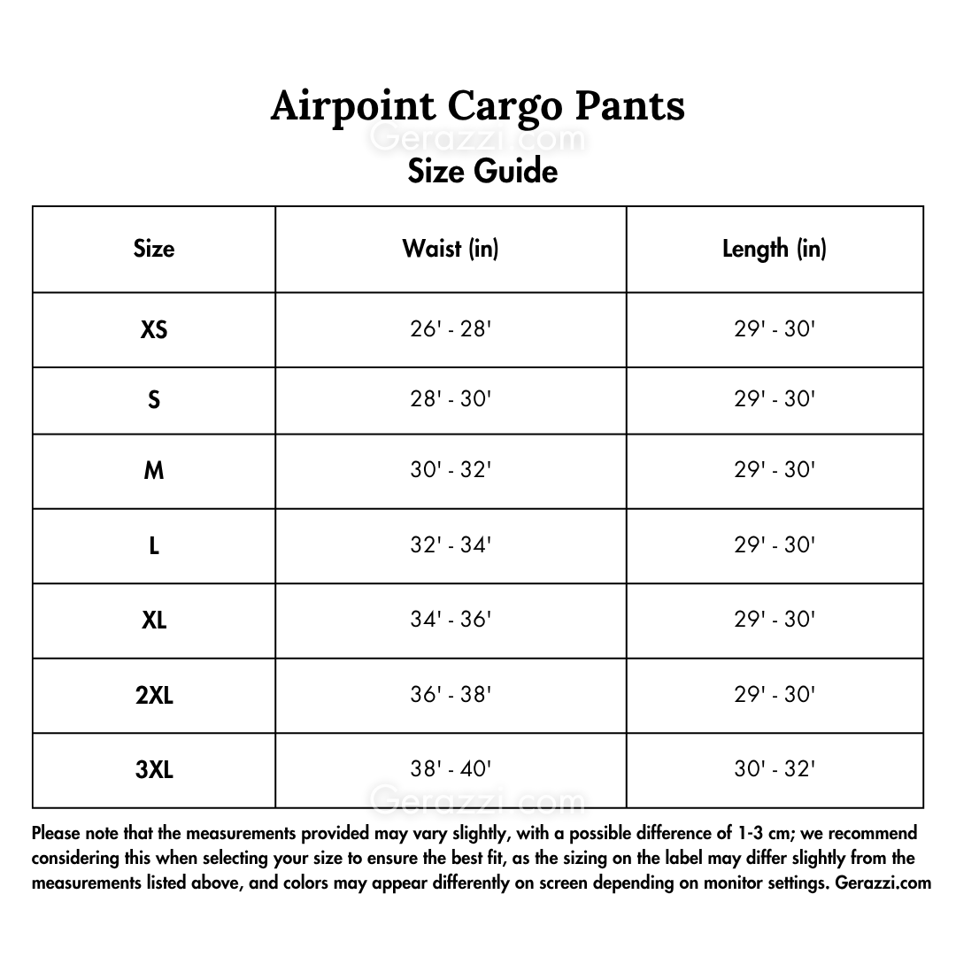 Airpoint Cargo Pants