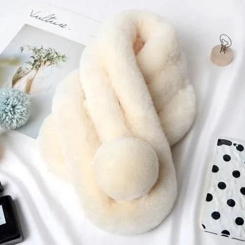 WinterGlow Rabbit Scarf