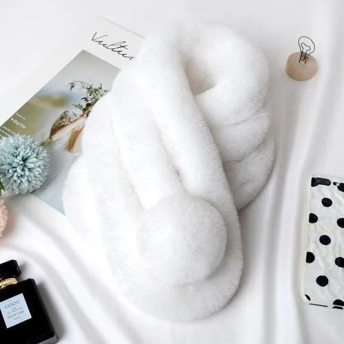 WinterGlow Rabbit Scarf
