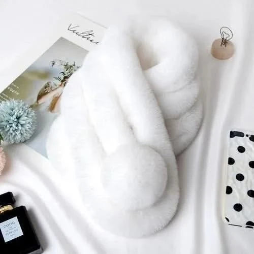 WinterGlow Rabbit Scarf