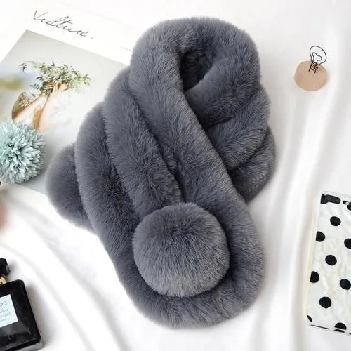 WinterGlow Rabbit Scarf