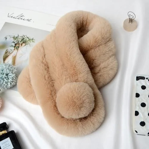 WinterGlow Rabbit Scarf