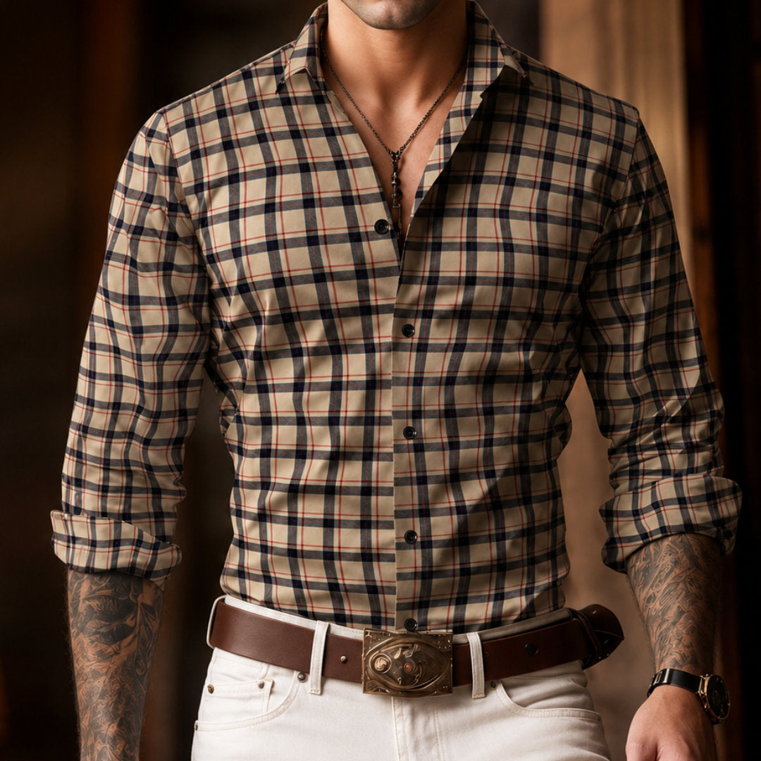 Belmont Tailored Plaid