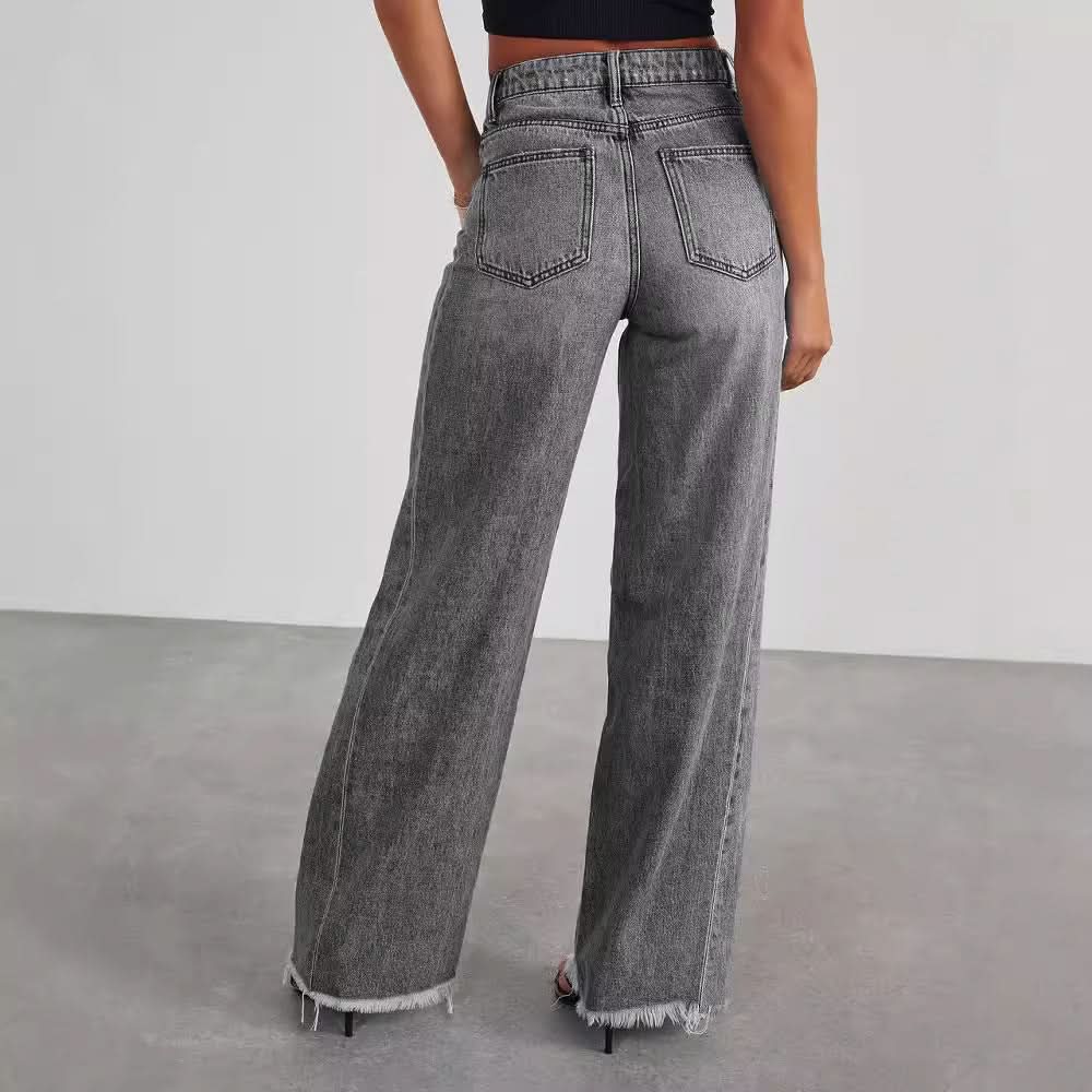 Brooklyn Frayed Jeans