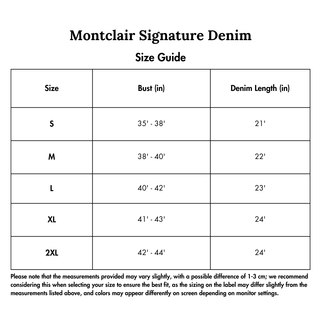 Montclair Signature Denim