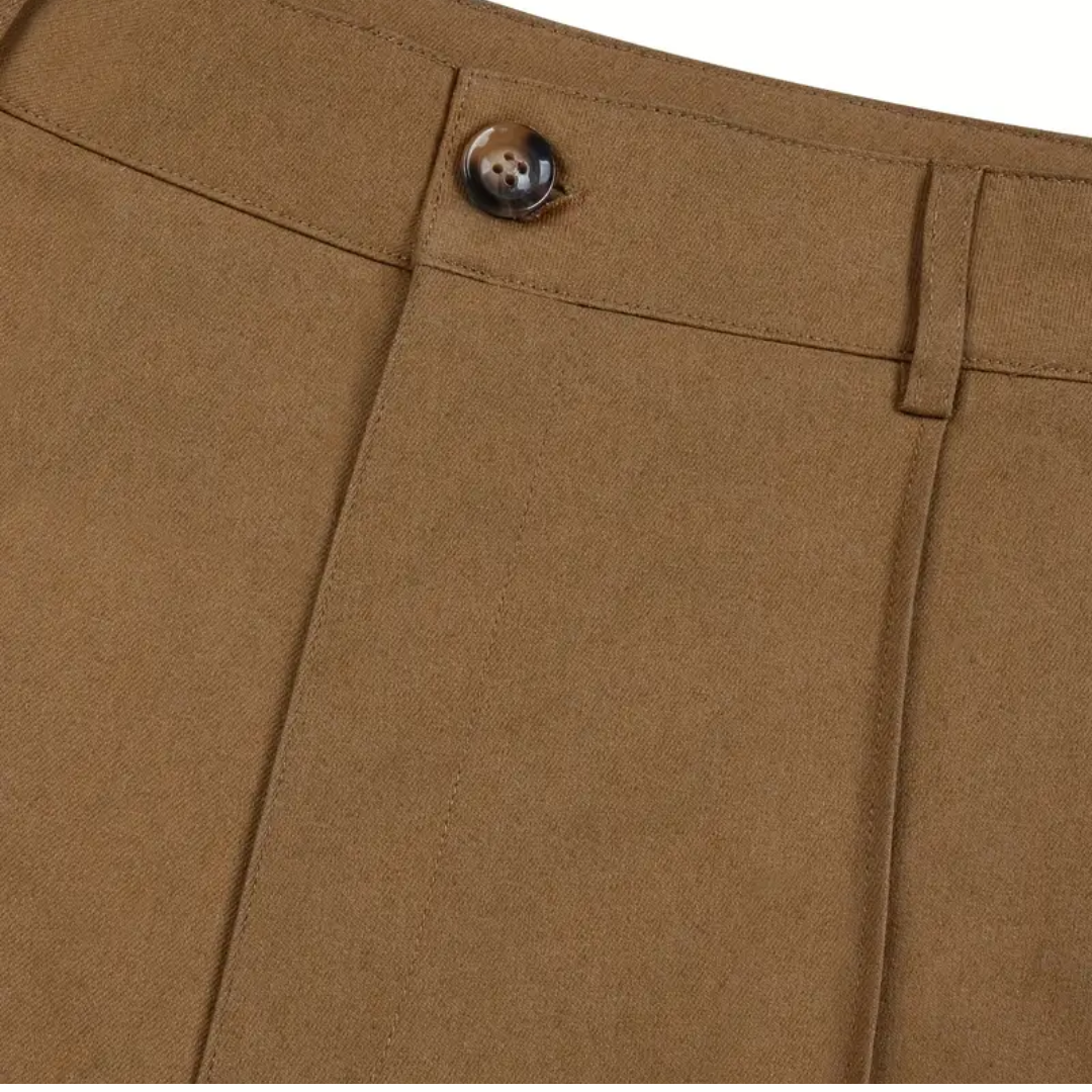 Vintage Wrinkle-Free Trousers