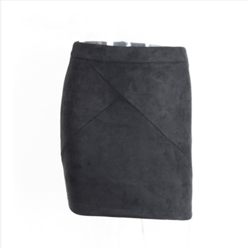 Geneva Suede Skirt