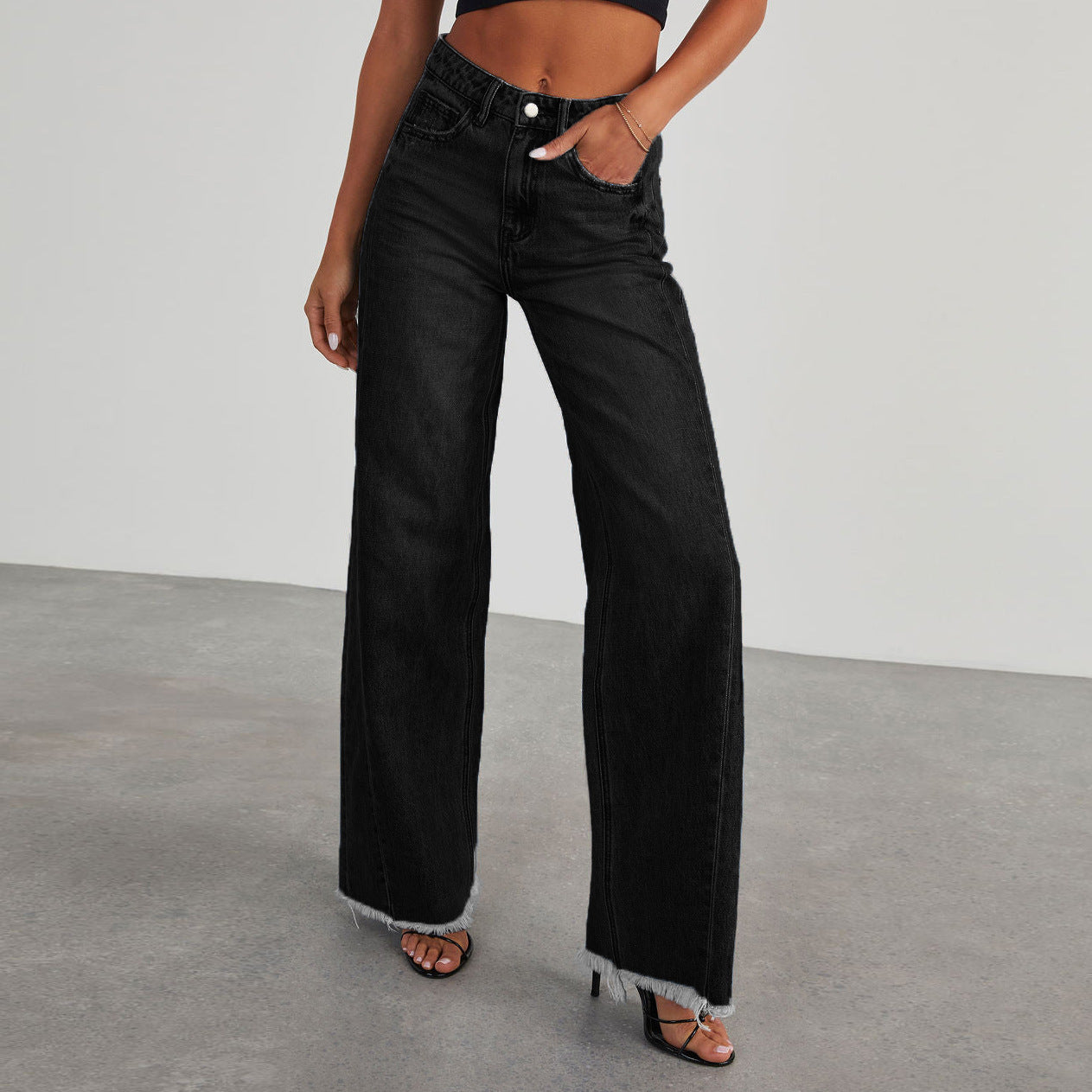 Brooklyn Frayed Jeans