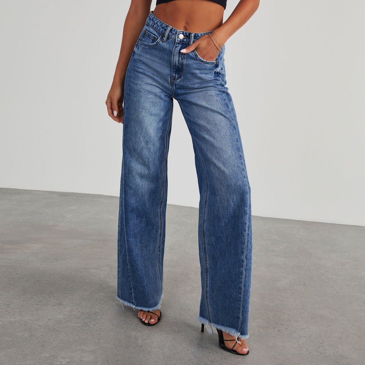 Brooklyn Frayed Jeans