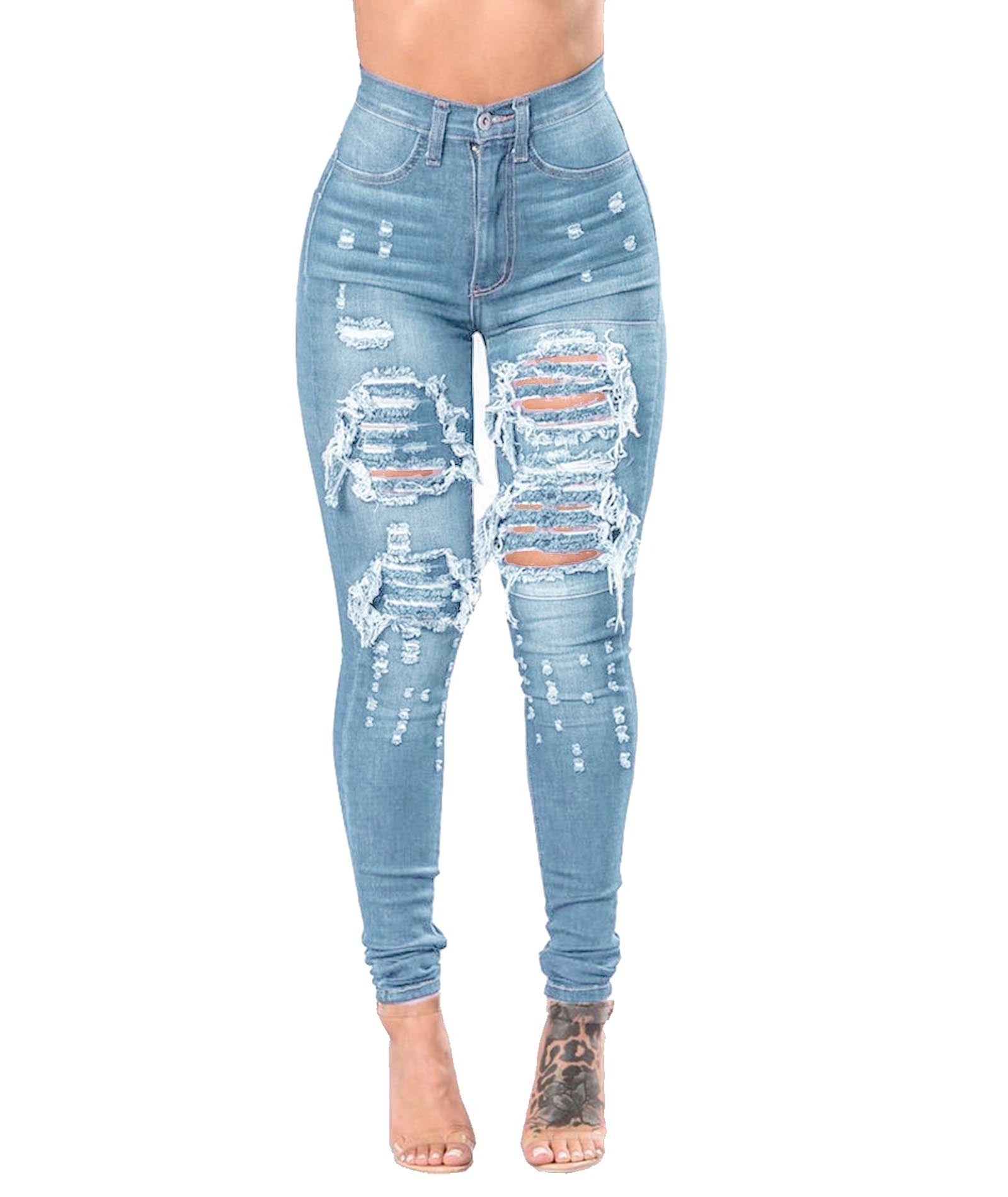Luna Distressed Jean