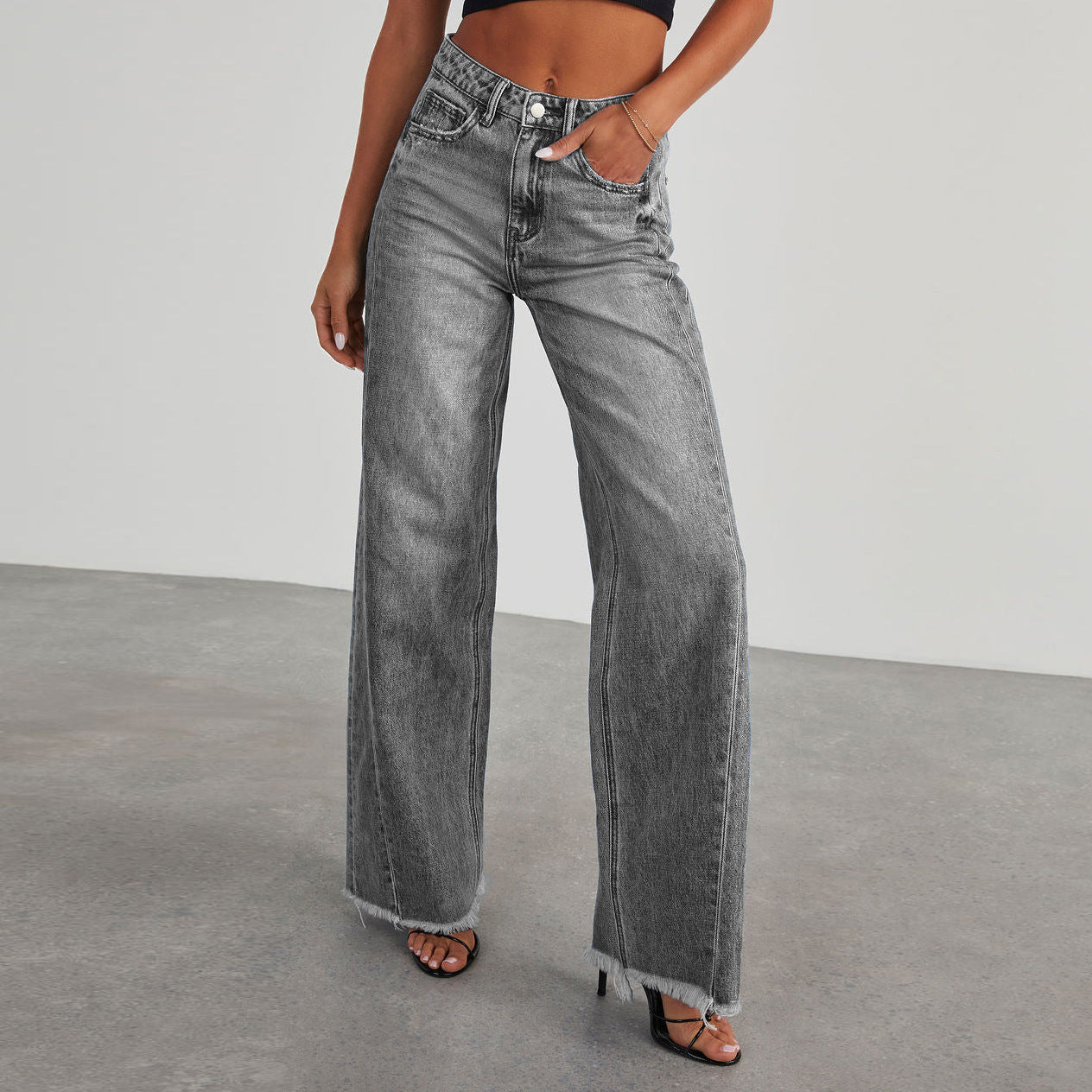 Brooklyn Frayed Jeans