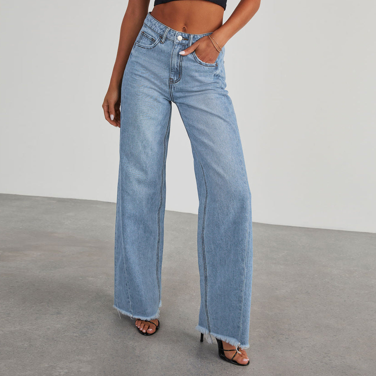 Brooklyn Frayed Jeans