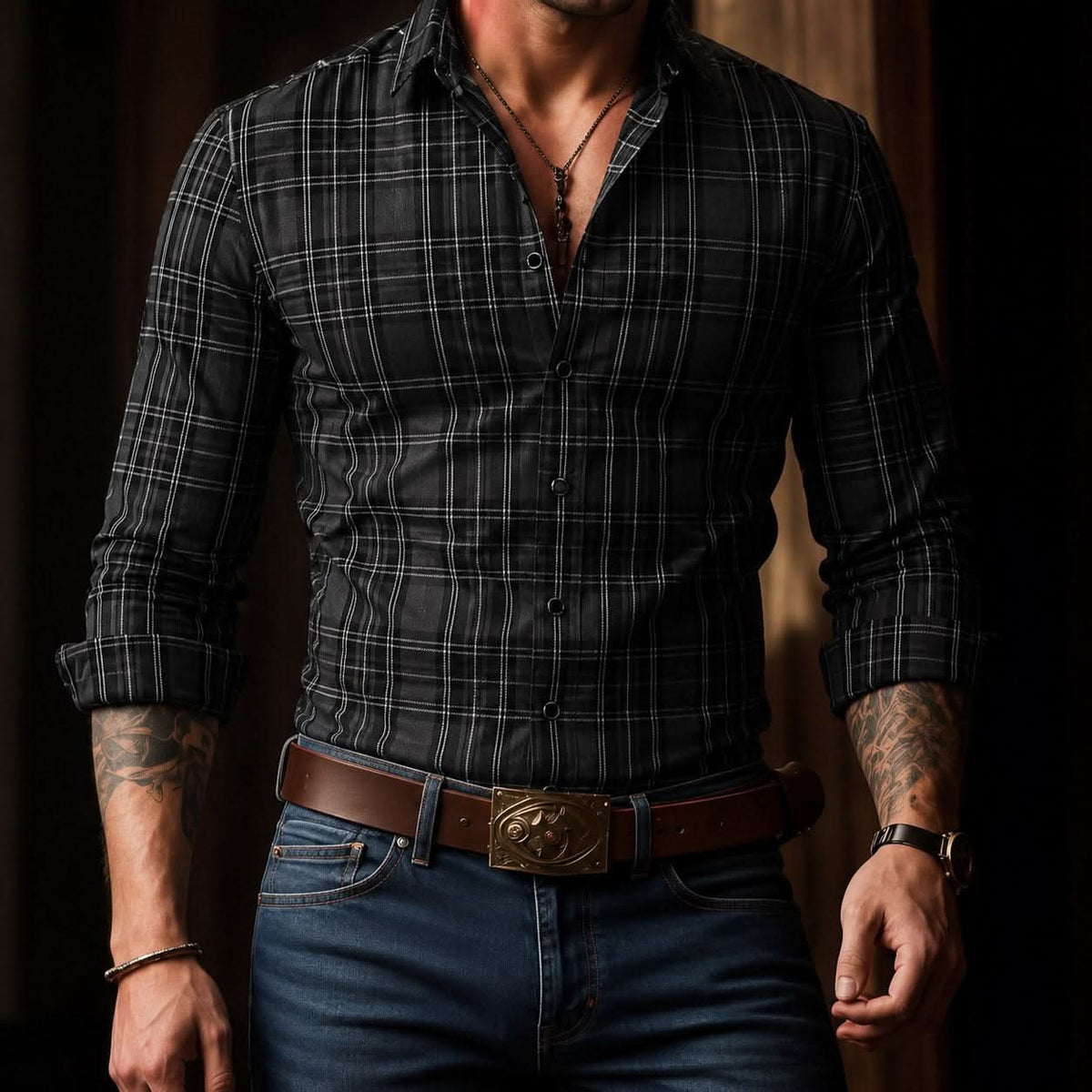 Belmont Tailored Plaid