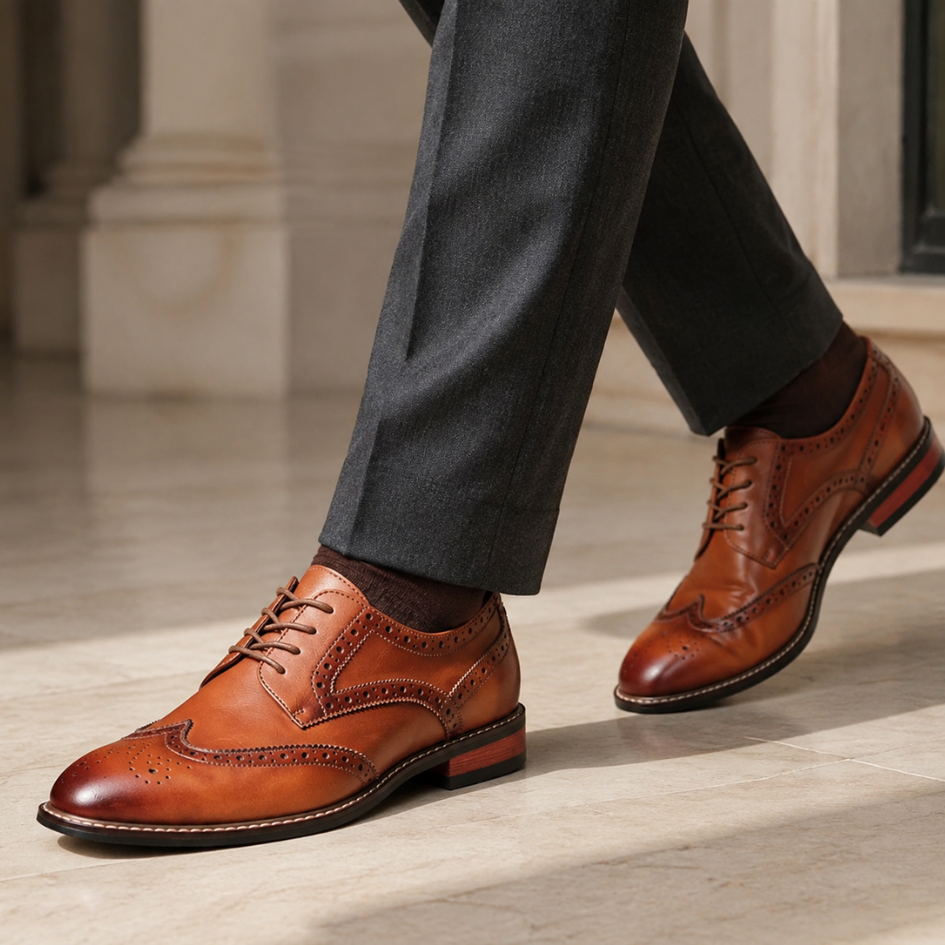 Elite Wingtip Oxfords