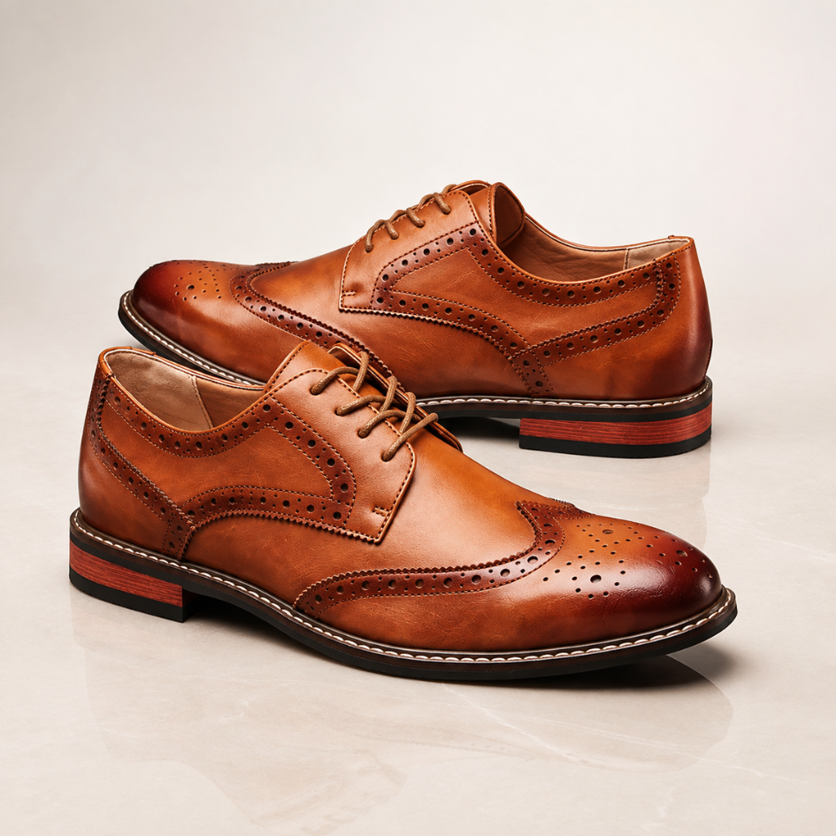 Elite Wingtip Oxfords