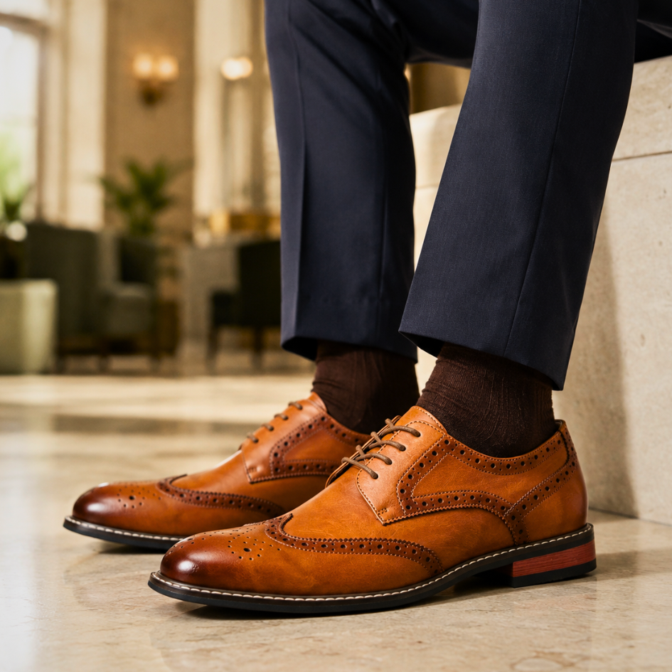 Elite Wingtip Oxfords