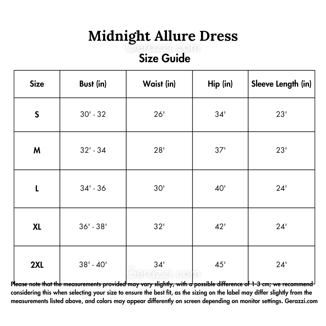 Midnight Allure Dress