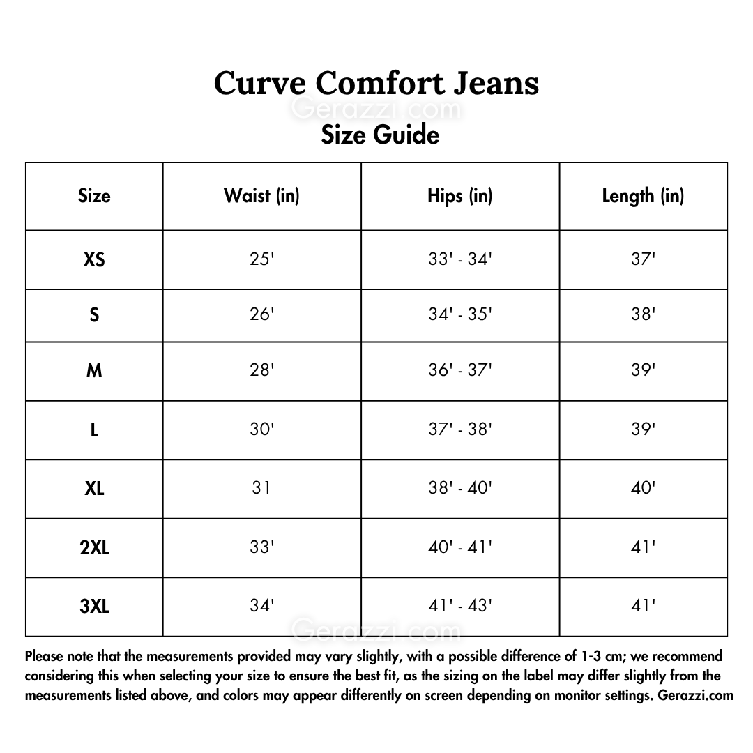 Curve Comfort Jeans
