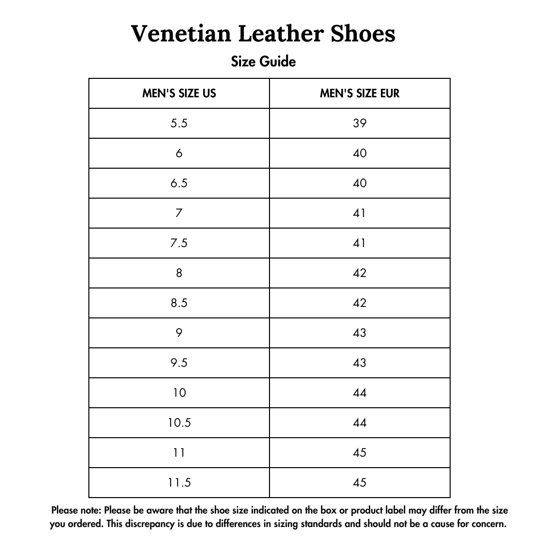 Venetian Leather Shoes