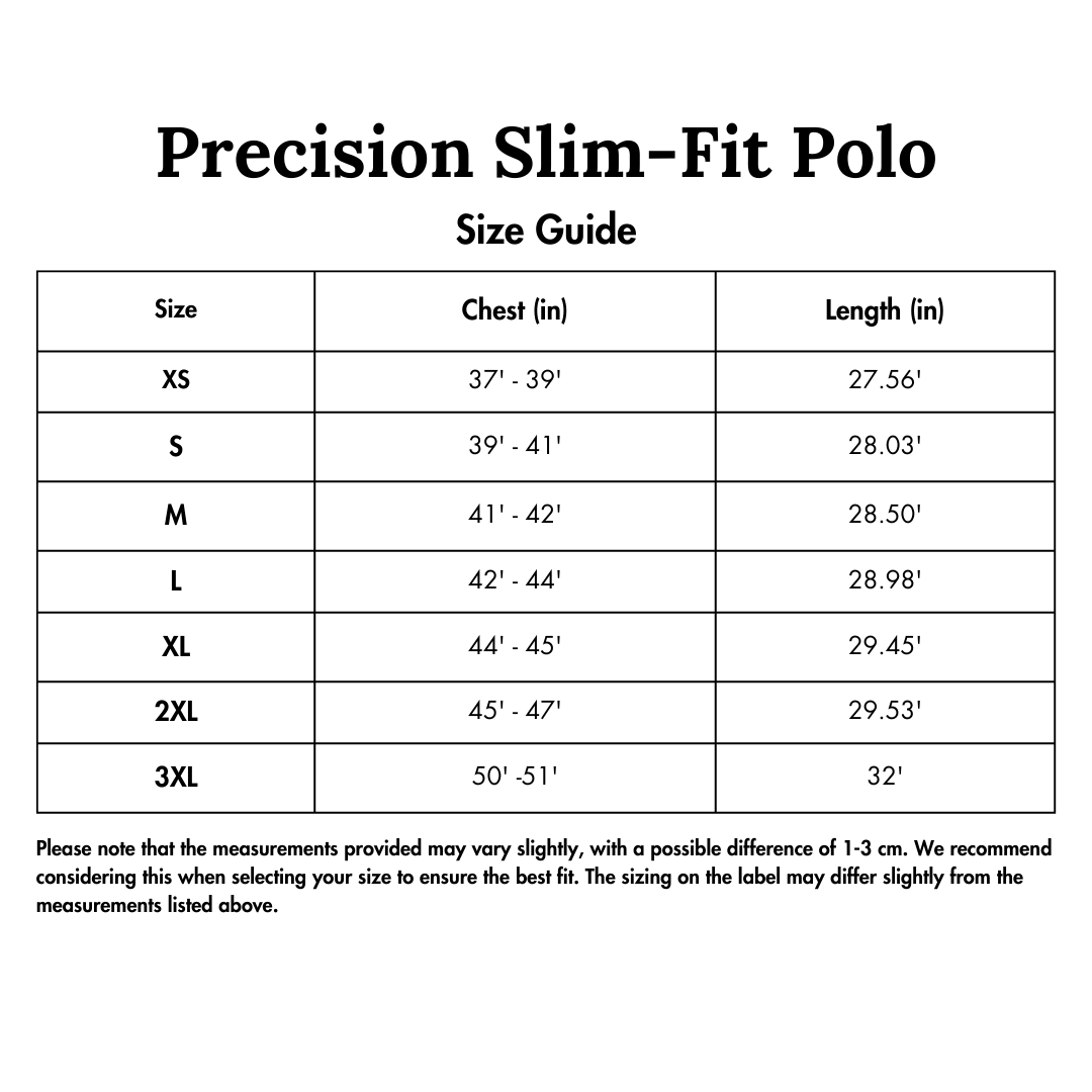 Precision Slim-Fit Polo