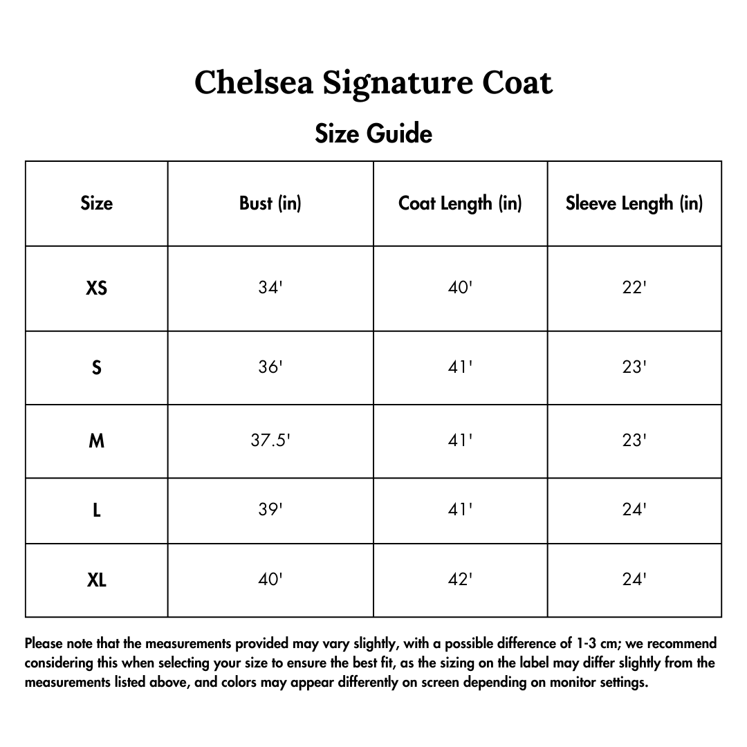 Chelsea Signature Coat