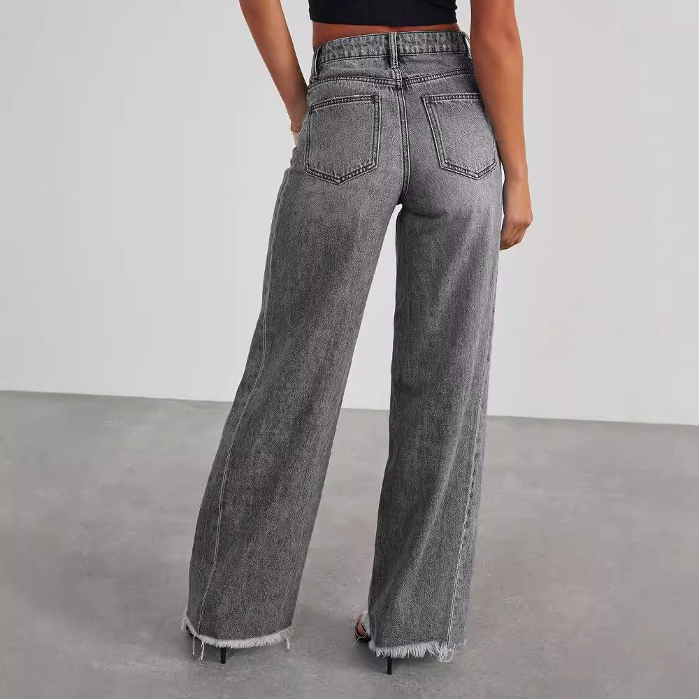 Brooklyn Frayed Jeans