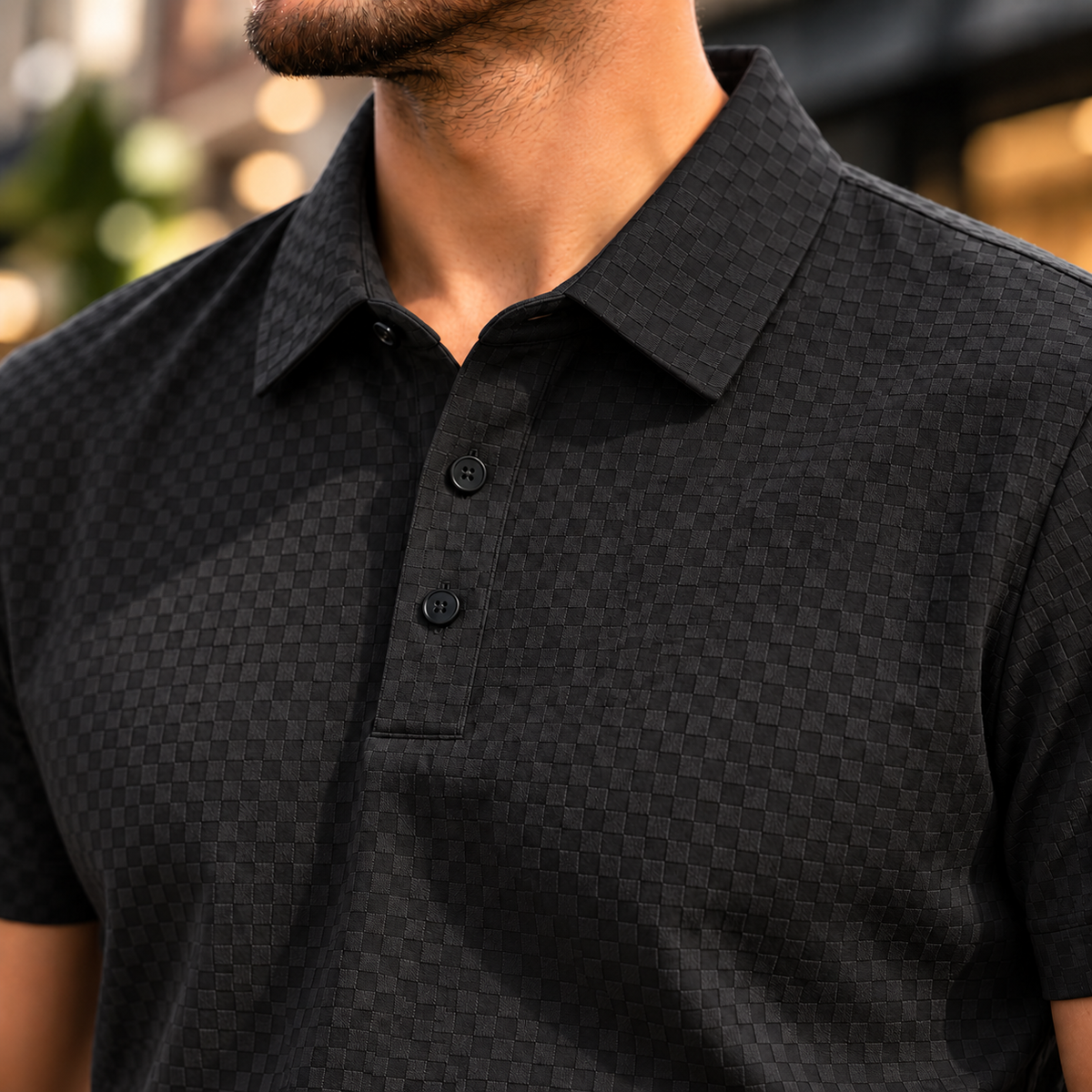 Monaco Textured Polo