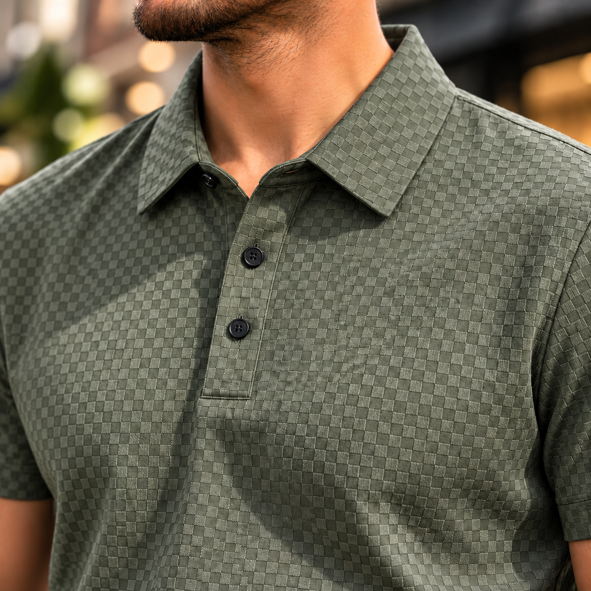Monaco Textured Polo