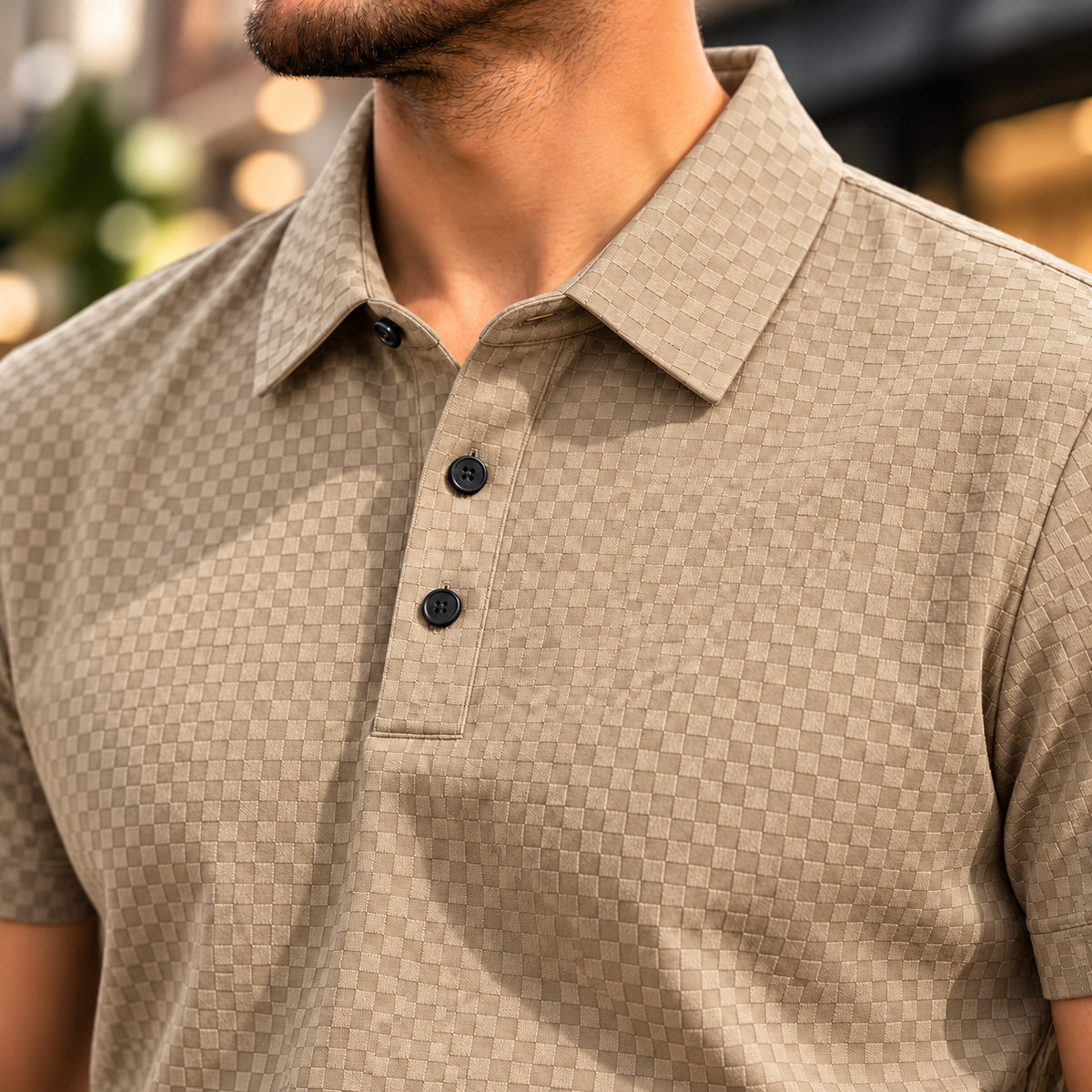 Monaco Textured Polo
