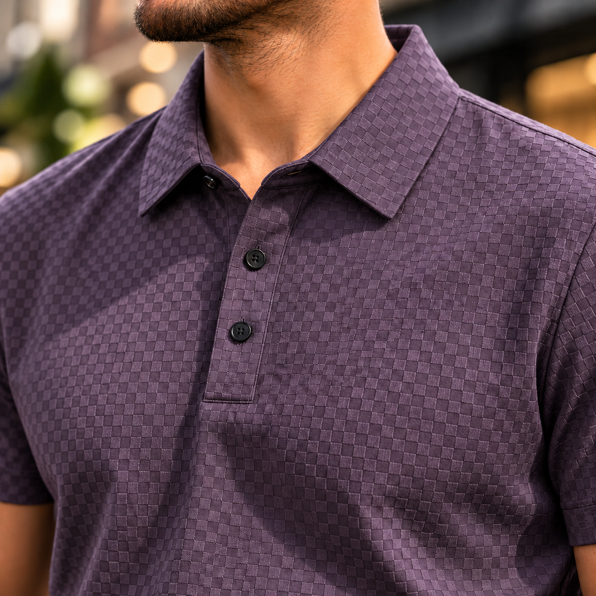 Monaco Textured Polo