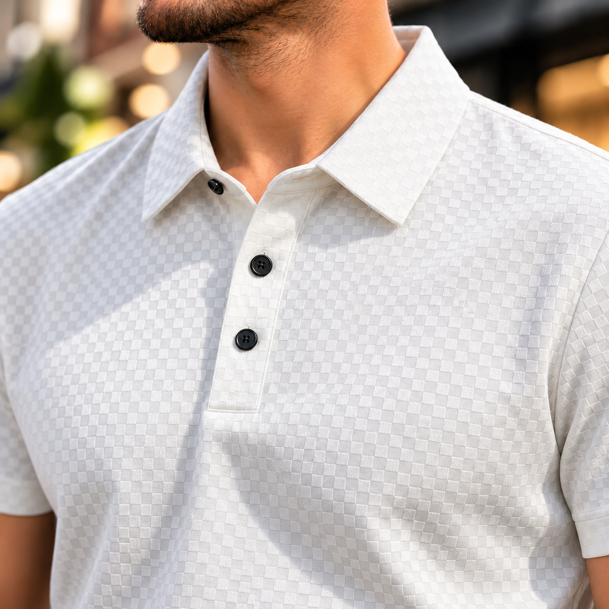 Monaco Textured Polo