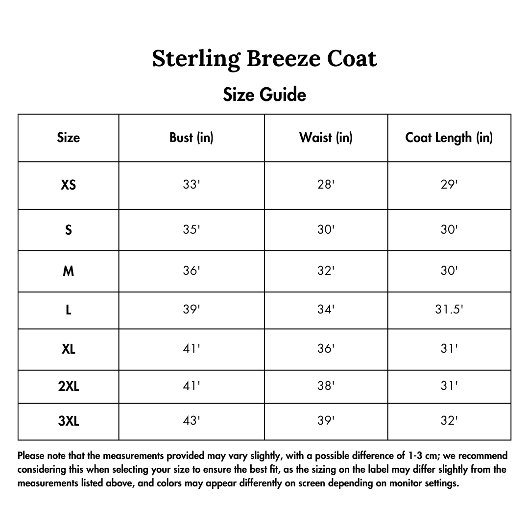 Sterling Breeze Coat